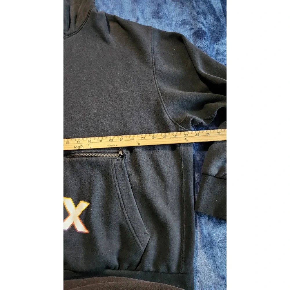 Jordan Phoenix Suns Courtside Statement Loose Fit Men Black Hoodie DZ0435-010...